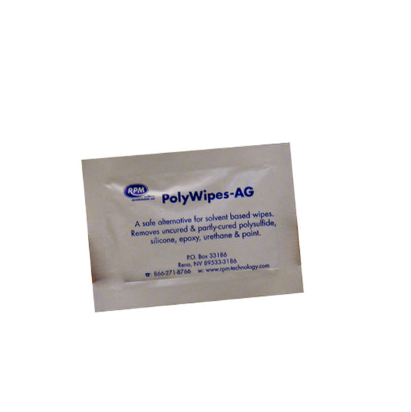 PolyWipes® AG  Water Based Uncured Sealant Removal Wipes