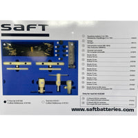 Saft - BAC Type A Connector Ni-Cad Aircraft Battery Tool Kit | 416160, Equipment List
