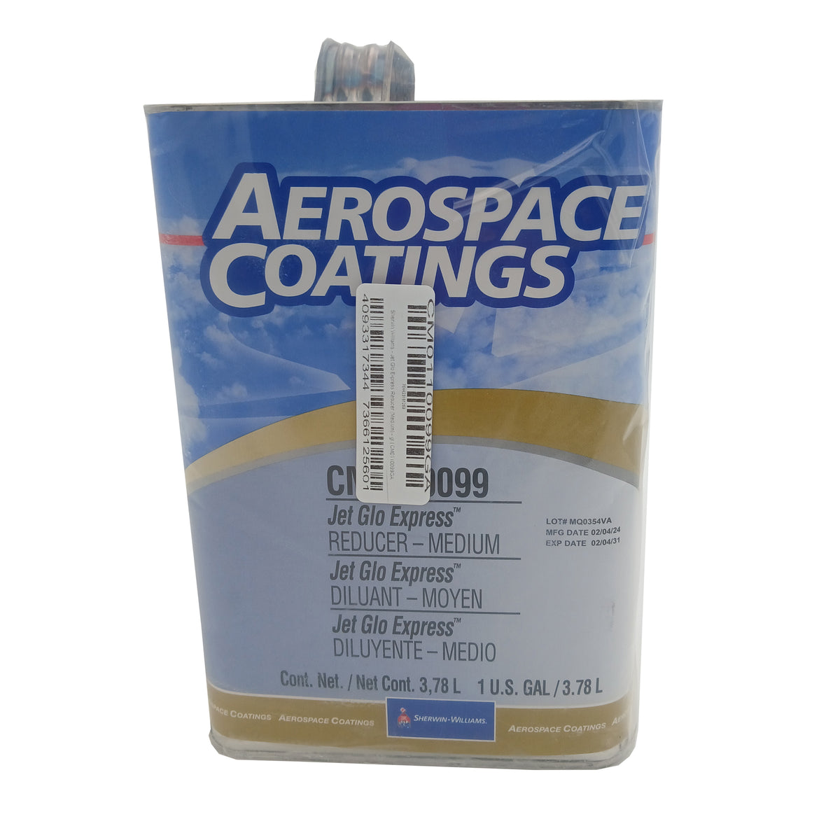 Sherwin Williams Jet Glo Express Reducer (Medium) gl CM0110099GA