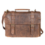Scully - Leather Satchel Briefcase