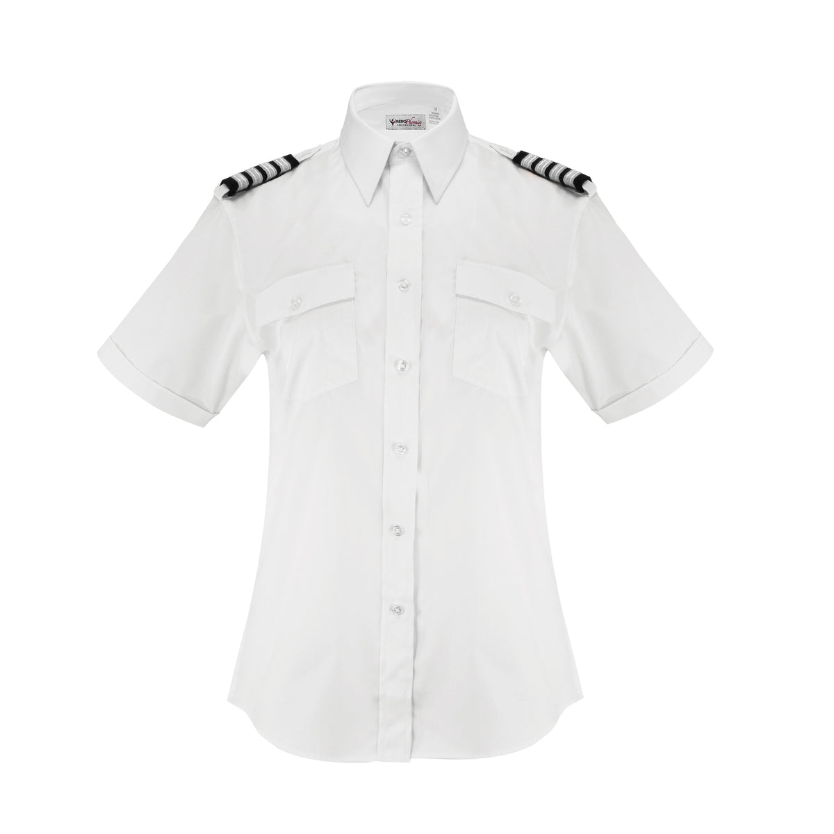 2 Shirt COMBO - Short Sleeve Women’s Tailored Pilot Shirt
