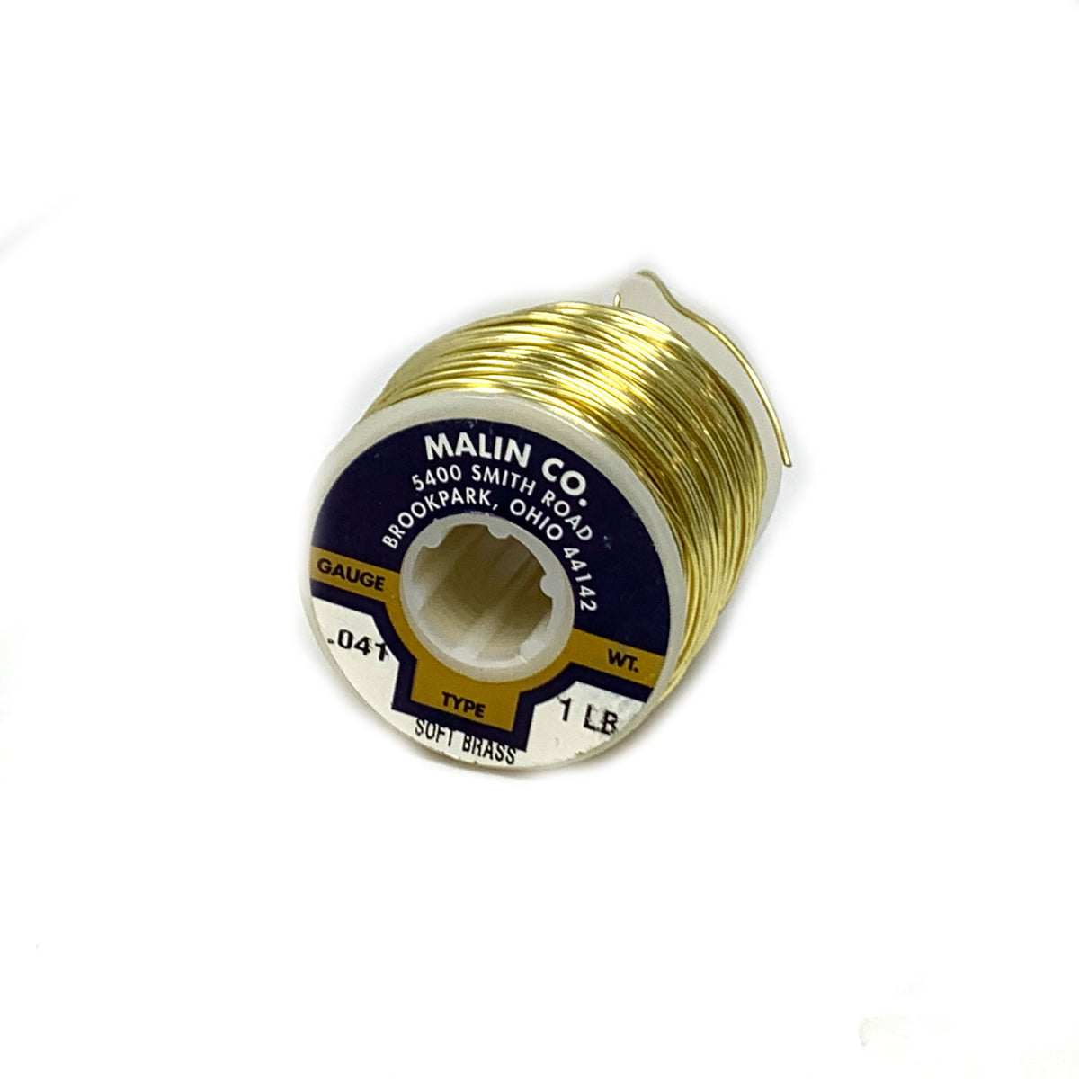 Safety Wire - Annealed Brass - 1 Lb Spool