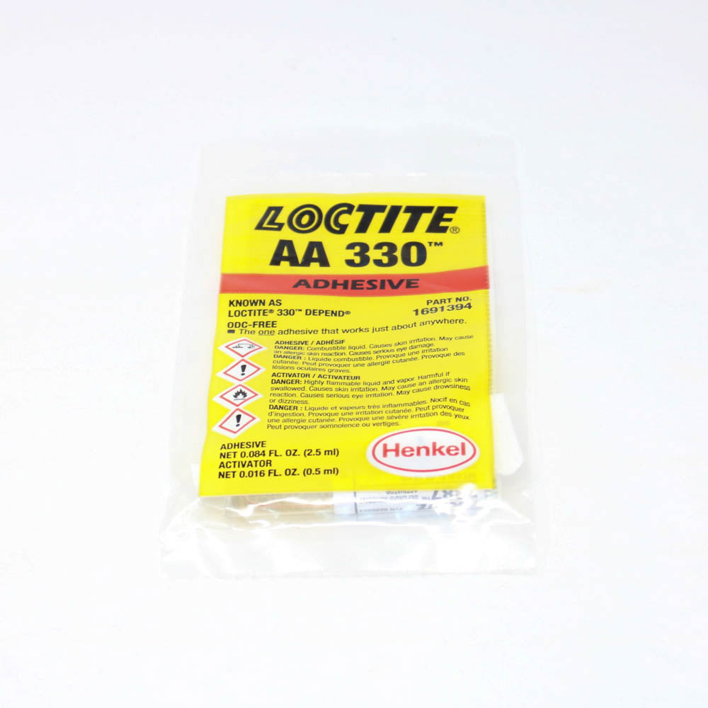 Loctite Amber 330 Depend Adhesive 3mL Kit 1691394 Pilots HQ LLC.