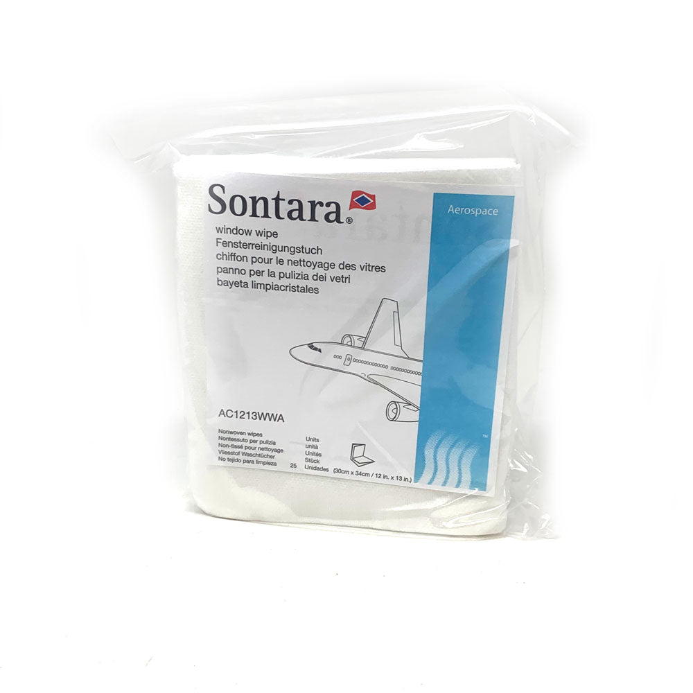 Dupont Sontara E4143 Aircraft Window Wipes - Box of 100