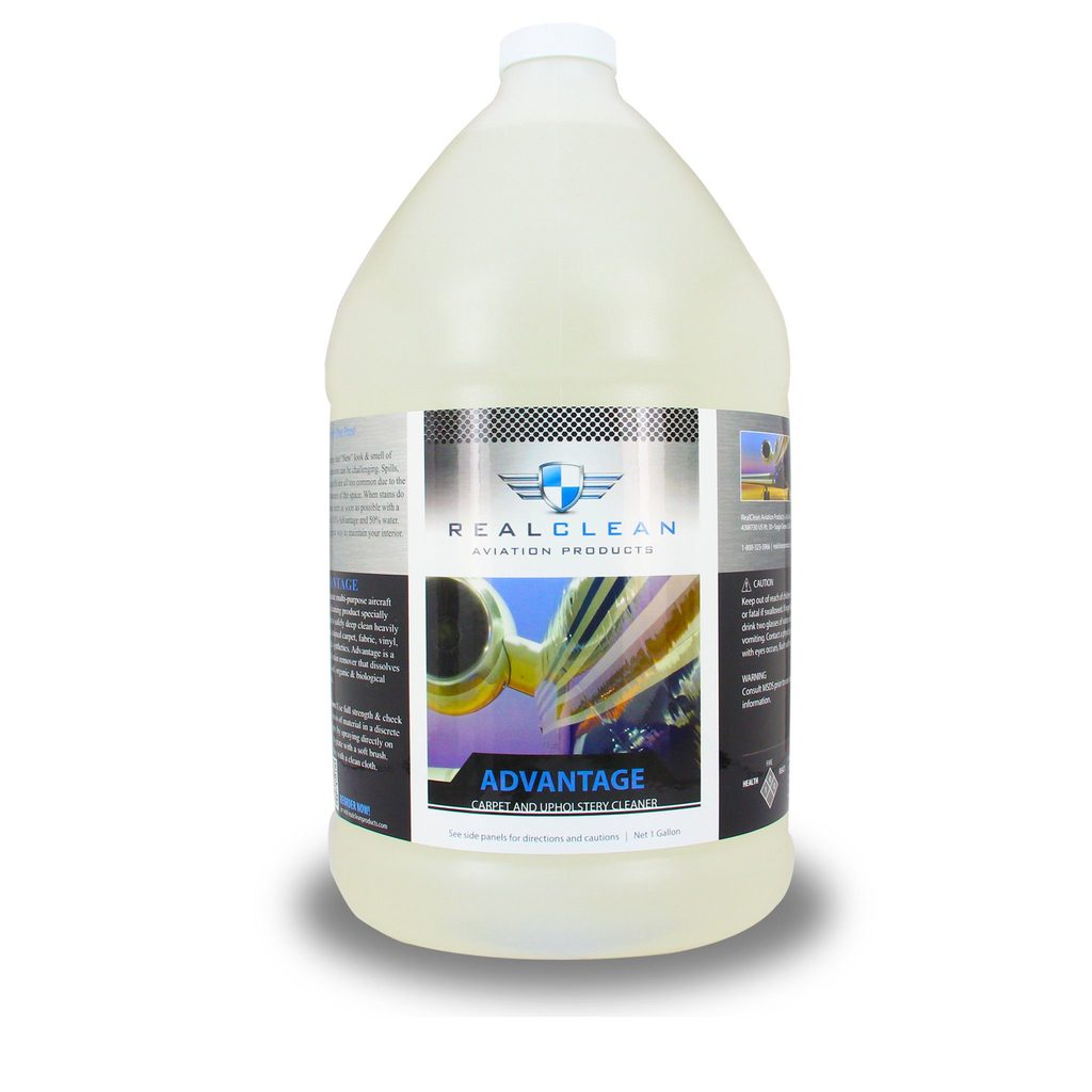 Real Clean Advantage Aircraft Carpet Cleaner & Stain Remover Pilots