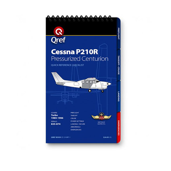 Qref - Cessna P210R Pressurized Qref Book | CE-210RP-1