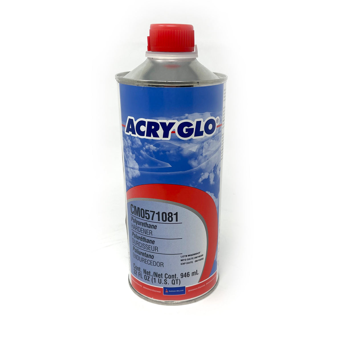 Sherwin Williams Acry Glo Hardener/Catalyst qt CM0571081QT