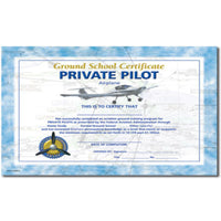 ASA - Certificates: Private Ground School - ASA-CT-PPGS-2