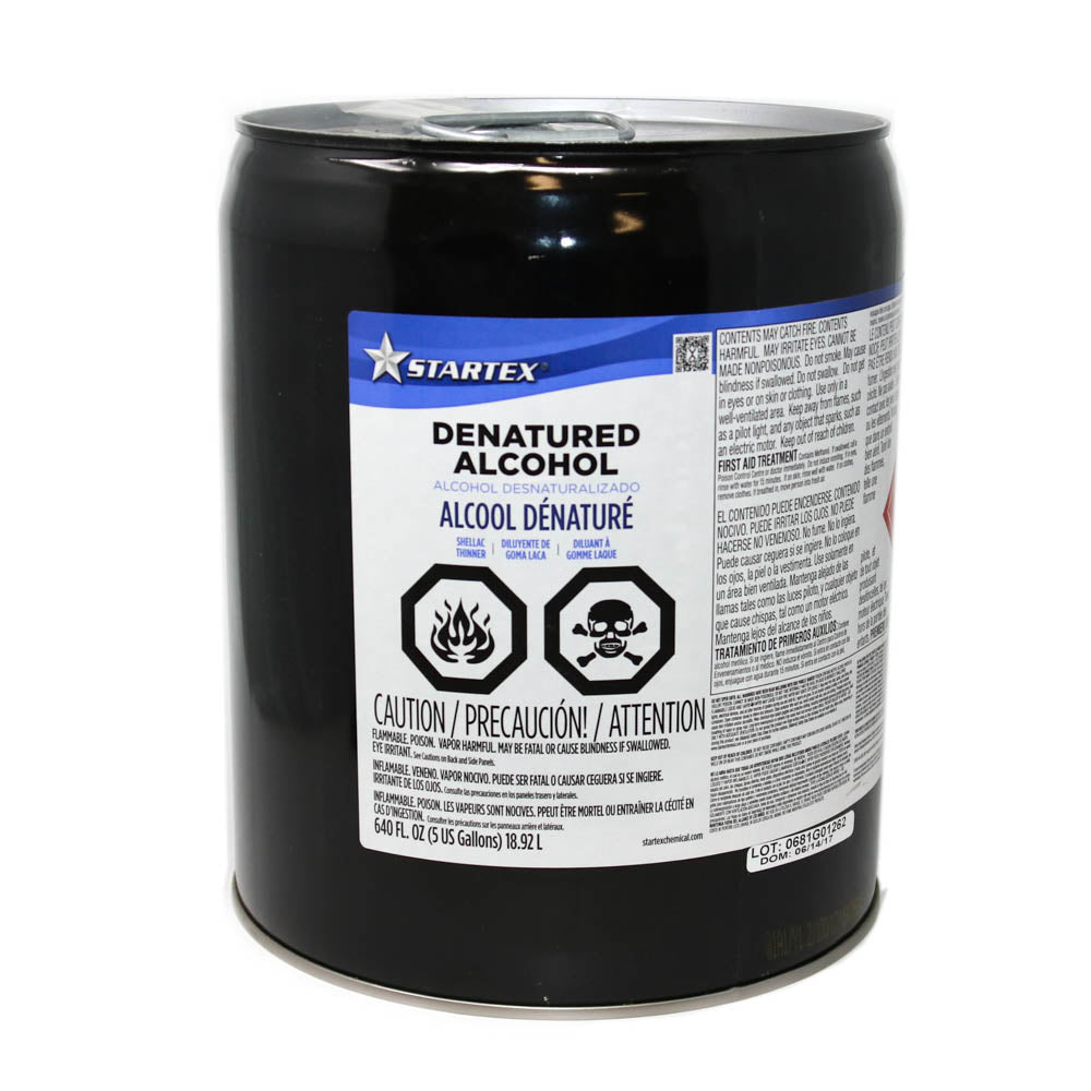 StarTex Denatured Alcohol, 5 Gall Pail Pilots HQ LLC.