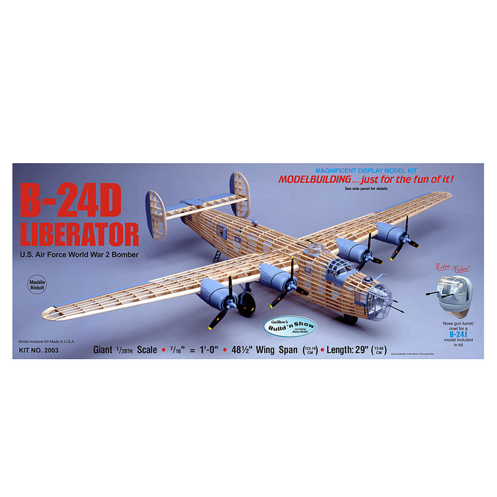 Guillow&s Consolidated B-24D Liberator Model Kit
