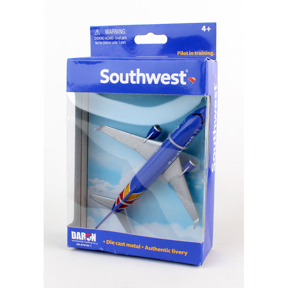Toy Model Airplane, Southwest Plane New Livery Pilots HQ LLC.