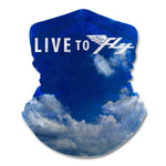 Live To Fly Clouds Gaiter