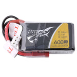 Tattu - 600mAh 7.4V 45C 2S1P Mini Quad FPV Battery with JST-SYP Plug