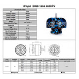 XING Nano 1404 Unibell Motor