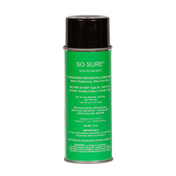 So-Sure® - MIL-PRF-81309H, Type III, Corrosion Preventative Compound ...