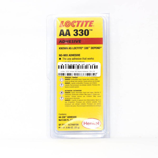 Expired - Loctite - 20251 Amber 330 Depend Adhesive - 25mL Kit | Lot L37JAE4856