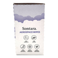 Sontara® Aircraft Grade Wipes single box right side view - P/N AC9165, efficient cleaning solution for aviation use