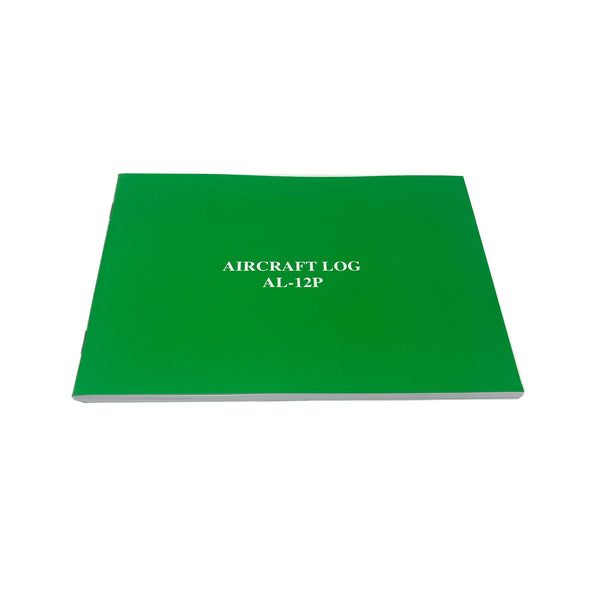 Worzalla Publishing - Green Softcover, Aircraft Logbook | AL-12P