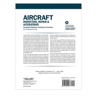 ASA AC43.13-2025 Aircraft Inspection Manual – Softcover Back Cover
