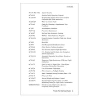 ASA Oral Exam Guide Appendix Reference Page for Private Pilot