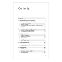 Private Pilot Oral Exam Guide 14th Edition Table of Contents Page