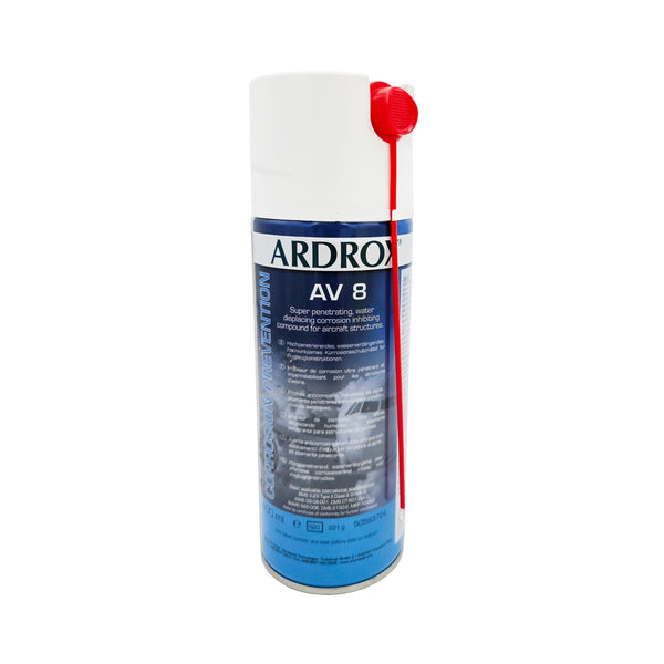 Chemetall Ardrox AV8 Corrosion Inhibitor – Front View with Label