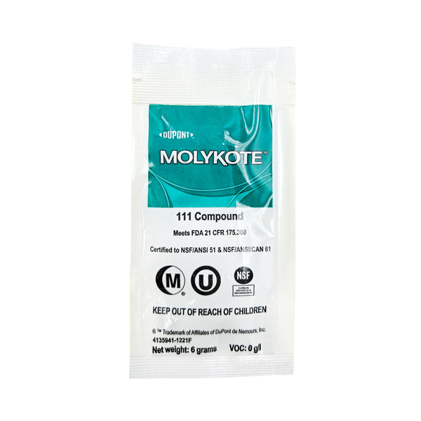 Molykote 111 Silicone Compound – Valve & O-Ring Lubricant 150g Tube (4109788) - View #3
