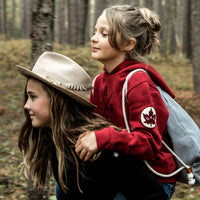 Red Canoe - Kids Cross Canada Hoody, Lifestyle Side