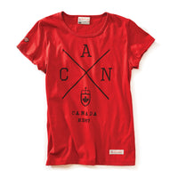 Red Canoe - Women's Cross Canada T-Shirt, Front