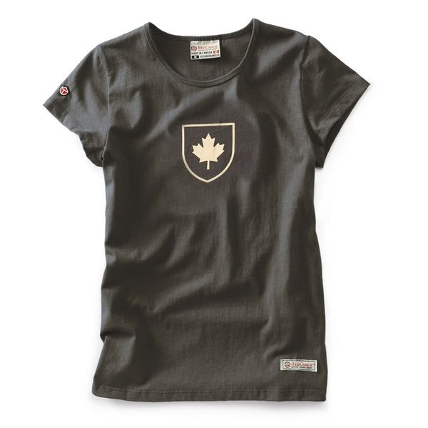 Red Canoe - Women's Canada Shield T-Shirt, Front