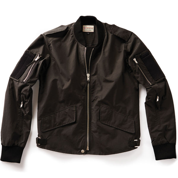 Red Canoe - Flight Jacket Charcoal, Front