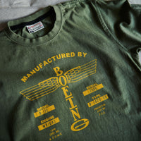 Red Canoe - Men's Boeing Vintage Logo T-Shirt, Front