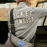 Red Canoe - NASA Rocket Scientist Full Zip, Lifestyle Back