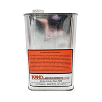 Kano Microil Precision Instrument Lubricant 32 oz can back view with product details - high-performance lubricant for precision equipment