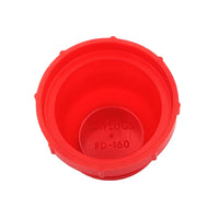 PD Series - Threaded Plastic Plugs For Flared JIC Fittings | PD 160 LDPE, inside cap