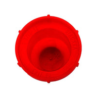 PD Series - Threaded Plastic Plugs For Flared JIC Fittings | PD-HF 18 LDPE, inside cap