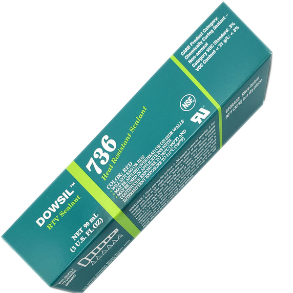 DOWSIL™ 736 Heat Resistant Sealant - High-Temperature RTV Adhesive ...
