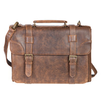 Scully Leather Satchel Briefcase Pilots HQ LLC
