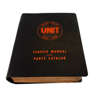 Unit Crane Service And Parts Manual Catalog Book Vol II, w/ Drawings