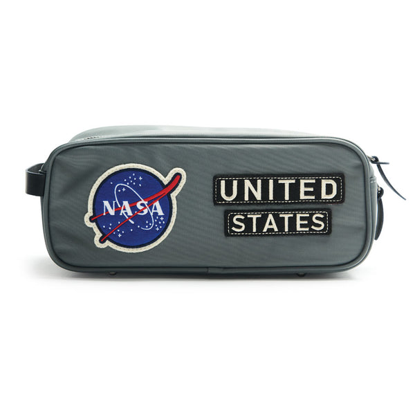 Red Canoe - NASA Toiletry Kit - Grey, Front