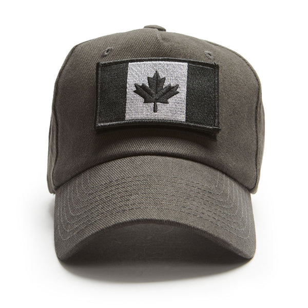 Red Canoe - Canadian Flag Cap - Slate, Front