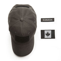 Red Canoe - Canadian Flag Cap - Slate, Back