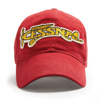 Red Canoe - Cessna Plane Cap Heritage Red, Front