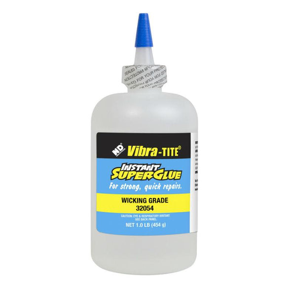 Expired - Vibra-Tite - 320 Wicking Type Plastic Bonder Cyanoacrylate, 1lb | Lot 0519895