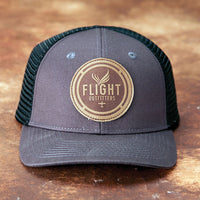 Flight Outfitters - Leather Patch Pilot Hat - Classic on Table