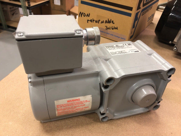 Brother 3-Phase Induction Motor 1/15HP Ratio 20:1 F2S15N020-BMRF3AX 1600rpm 460V