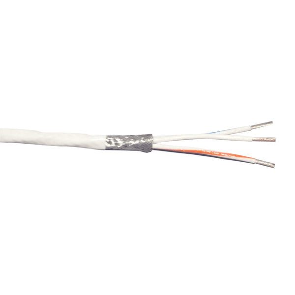 AeroLEDs - Wire-Cable-Roll X 3-C, Shielded, White, per foot