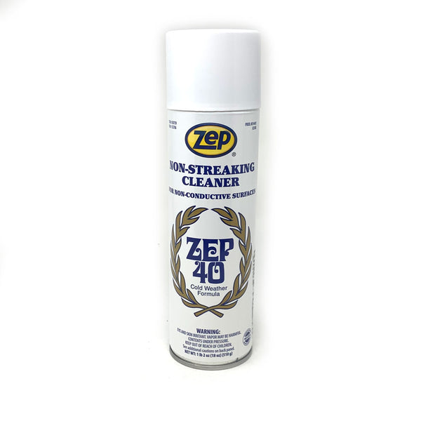 ZEP - 40 Non Streaking Multi Surface Cleaner, 18 oz Aerosol Can | 014401-200Z
