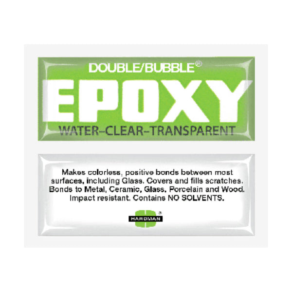 Double Bubble- Green Water Clear Epoxy | 04004