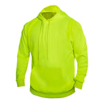 High-Vis Performance Hooded Sweatshirt - Safety Green